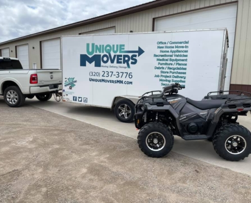 Specialty Move Vehicle Move 4-wheeler move St. Joseph MN to Randall MN Specialty Move Vehicle Move 4-wheeler move St. Joseph MN to Randall MN