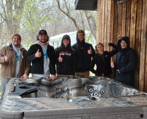 Residential Moving Specialty Moving Hot Tub 1