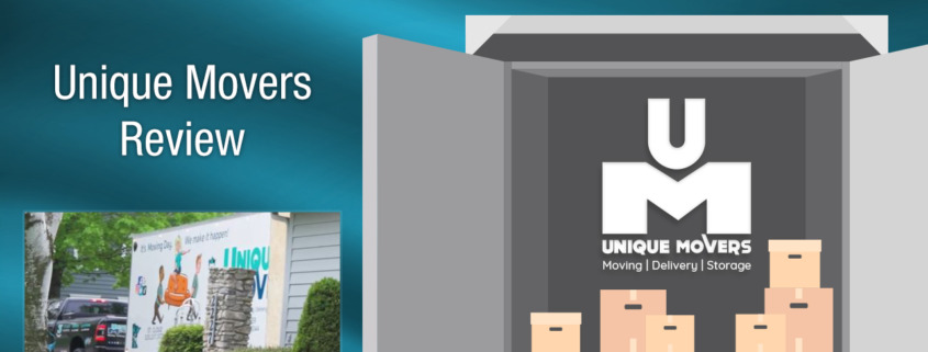 Unique Movers customer testimonial video thumbnail