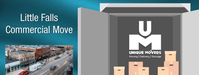 Little Falls Commercial Move with the Unique Movers team