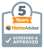 HomeAdvisor 5 Years Screen & Approved
